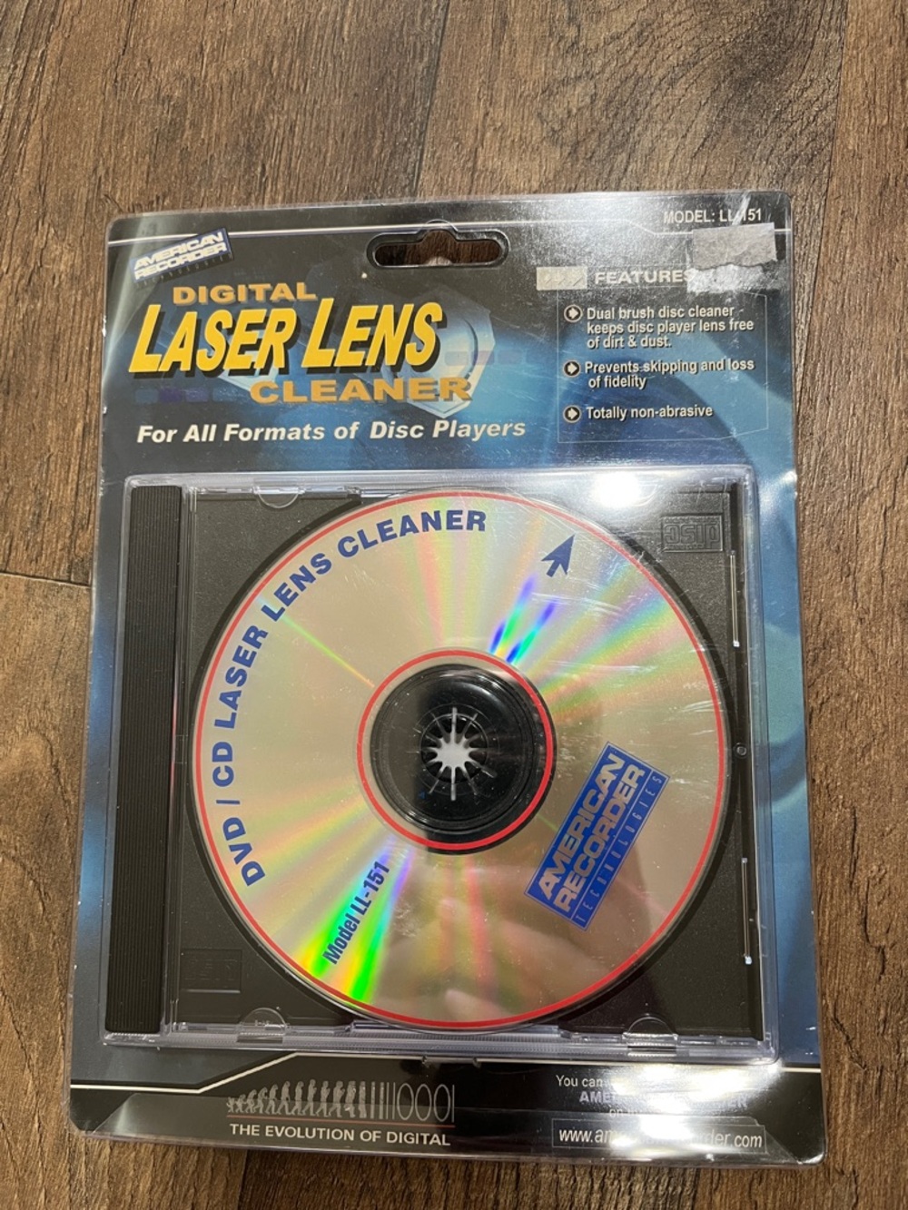 Digital Laser Lens Cleaner CD/DVD Disc Cleaner